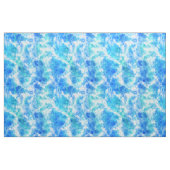 青カッコいい海波パターン ファブリック (ヤード)