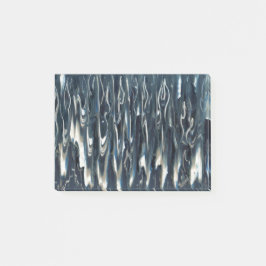 青カッコいい炎 ポストイット