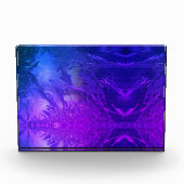 青カッコいい色 フォトブロック (正面)