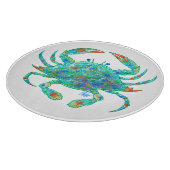 青カニのまな板 カッティングボード (角)