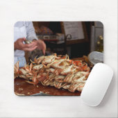 青カニの饗宴 マウスパッド (マウス)