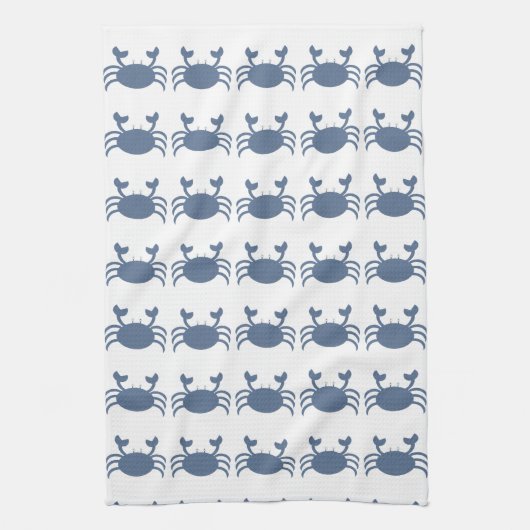 青カニ キッチンタオル (縦)