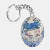 青カニ キーホルダー (正面左)