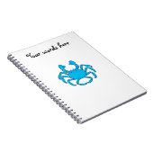 青カニ ノートブック (右側)