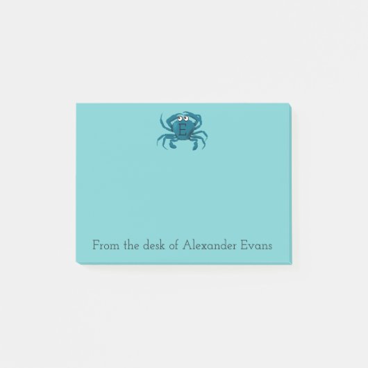 青カニ ポストイット (正面)