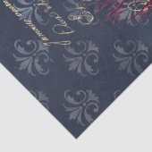 青カラフルいデコペの海藻と魚 薄葉紙 (詳細)