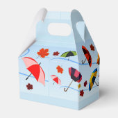 青カラフルの傘 フェイバーボックス (裏面サイド)