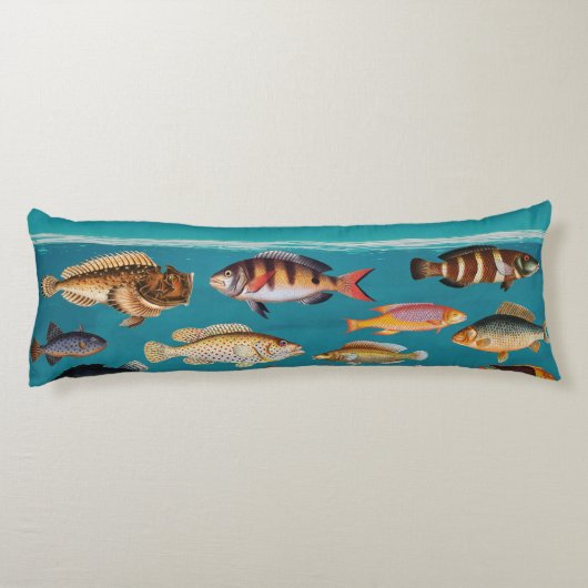 青カラフル海 ボディピロー (裏面)