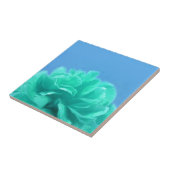 青カラフル緑フローラ タイル (側面)