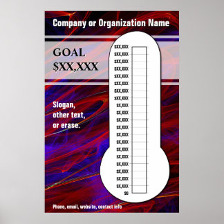 青カラフル色とマゼンタ色のグラフ ポスター