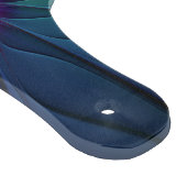 青カラフル色の抽象芸術モダンフラクタル カッティングボード (角)