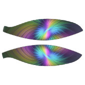 青カラフル色の抽象芸術モダンフラクタル バスケットボール (パネル)