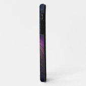 青カラフル色の抽象芸術モダンフラクタル Case-Mate iPhoneケース (裏面/左)
