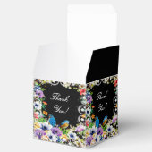 青カラフル鳥植物性フローラ フェイバーボックス (オープン)