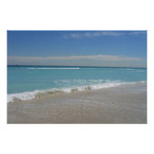 青カリブの色 ポスター (正面)