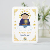 青カルロ·アクティス·ホリー·カード 招待状 (スタンド正面)