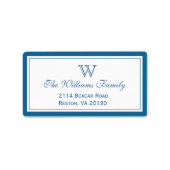 青クラシック縁ど ラベル (正面)