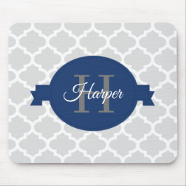 青クローバー パーソナライズされた マウスパッド