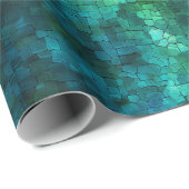 青クールと緑 ラッピングペーパー (ロールコーナー)