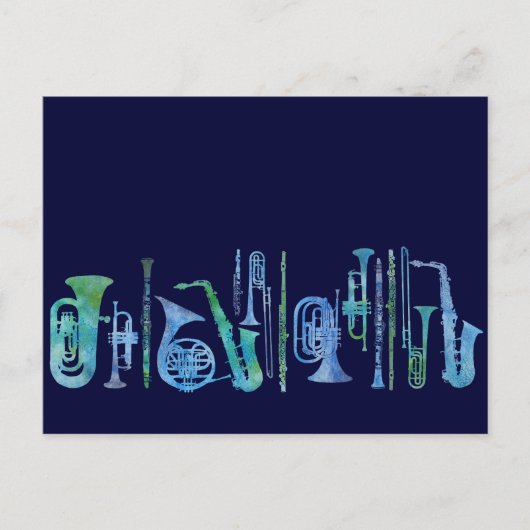 青クール帯 ポストカード (正面)