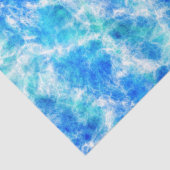 青クール海波パターン 薄葉紙 (詳細)