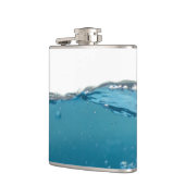 青クール澄ん波 フラスク (左)