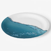 青クール澄ん波 ペーパープレート (アングル)