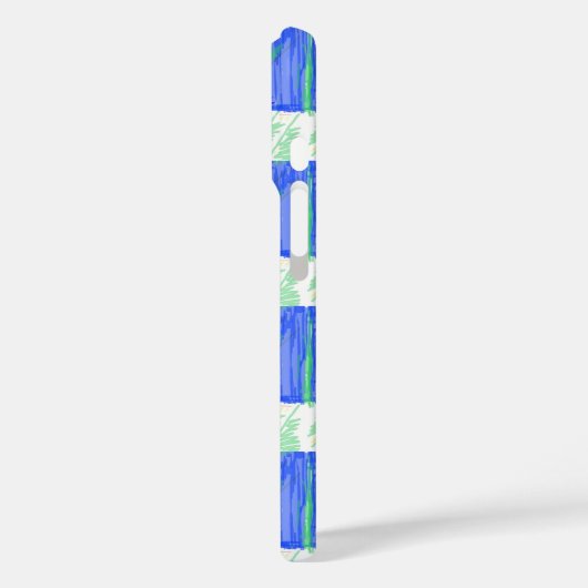 青クール航海の抽象芸術 Case-Mate iPhoneケース (裏面 / 左)