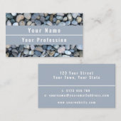 青クール調 名刺 (正面/裏面)