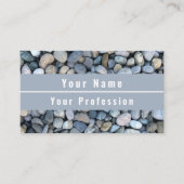 青クール調 名刺 (正面)