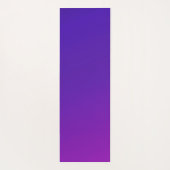 青グラデーションカラー ヨガマット (裏面)