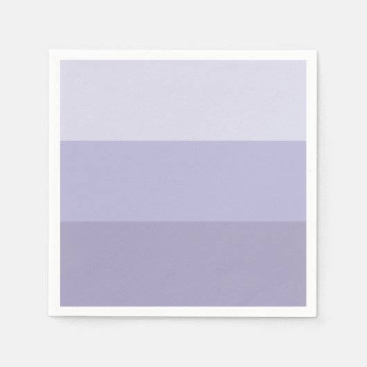 青グラデーションストライプの スタンダードカクテルナプキン (正面)