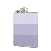 青グラデーションストライプの フラスク (左)