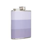 青グラデーションストライプの フラスク (右)