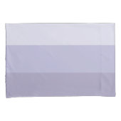 青グラデーションストライプの 枕カバー (正面右)