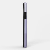 青グラデーションストライプの Case-Mate iPhoneケース (裏面/右)