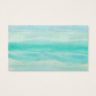 青グラデーション水洗模様