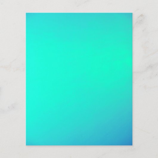 青グラデーション無地のカラー211背景WALLPAP チラシ (正面)