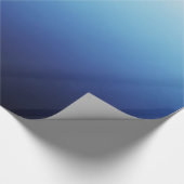 青グラデーション色 ラッピングペーパー (角)