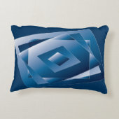 青グラデーション1 アクセントクッション (裏面)