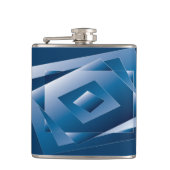 青グラデーション1 フラスク (正面)