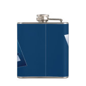 青グラデーション1 フラスク (裏面)