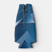 青グラデーション1 ボトルクーラー (裏面)