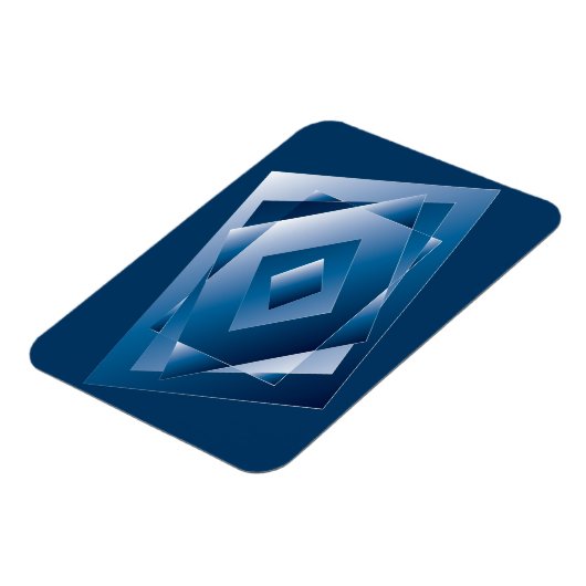 青グラデーション1 マグネット (左側)