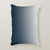 青グラデーション アクセントクッション (正面(垂直))