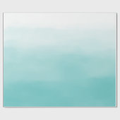 青グラデーション ラッピングペーパー (フラット)