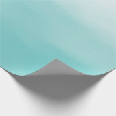 青グラデーション ラッピングペーパー (角)