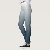 青グラデーション レギンス (左)