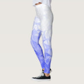 青グラデーション レギンス (左)