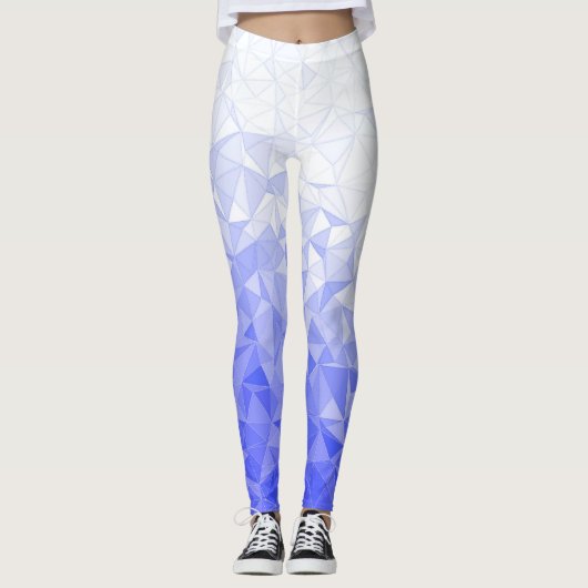 青グラデーション レギンス (正面)